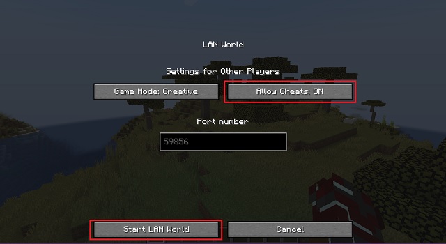 How to Turn on Cheats in Your Minecraft World