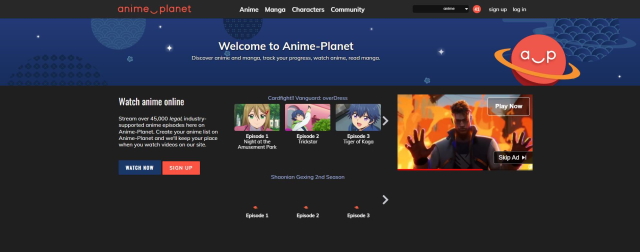 Anime Video Streaming Online App - UpLabs