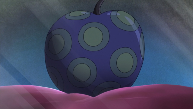 An image of a artificial devil fruit from One Piece.