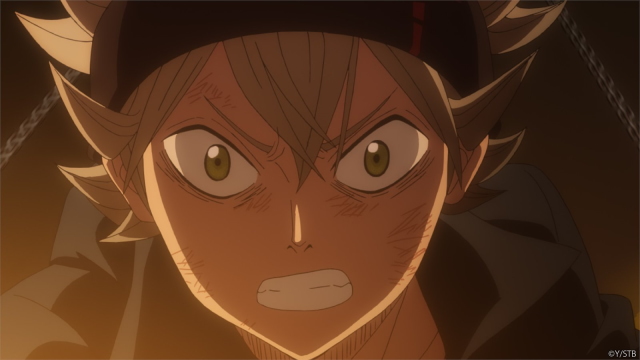 An image of OP main character named 
Asta from Black Clover anime.