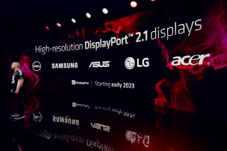 DisplayPort 2.1 displays announced
