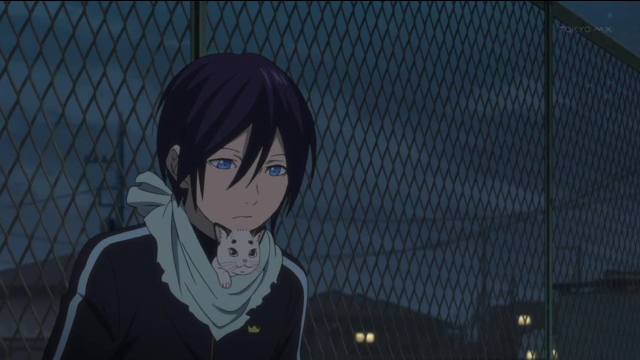 An Image Of Op Main Character Named 
Yato From Norgami Anime.