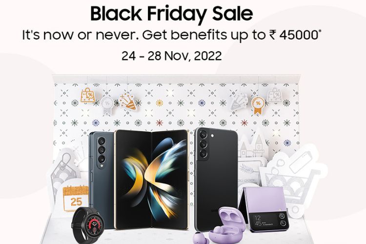 Samsung Black Friday Sale Offers on Samsung Galaxy Z Flip 4, Galaxy