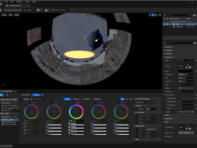 Unreal Engine 5.1 in-cam VFX editor
