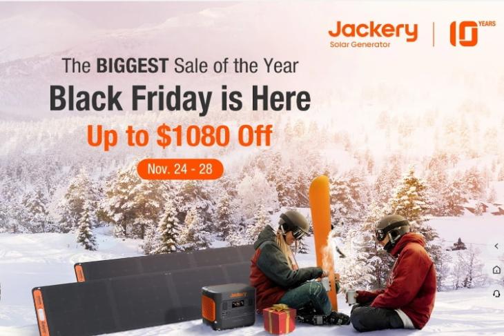 Jackery Black Friday 2022 Sale: Große Rabatte Auf Solargeneratoren Und Tragbare Kraftwerke