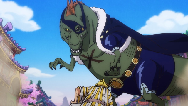An image of X-Drake from One Piece.