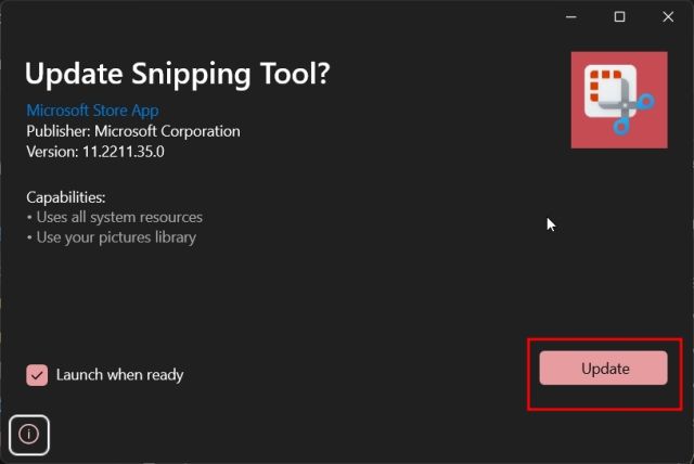 Tải bản ghi màn hình trong Snipping Tool trên Windows 11 (2022)