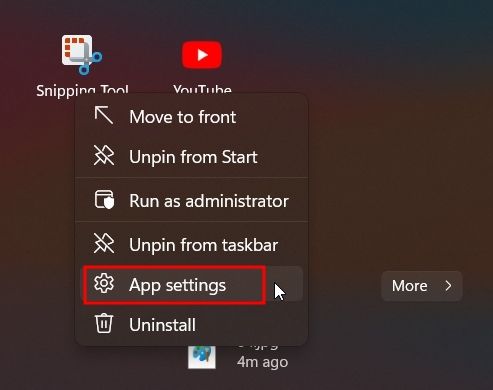 Uninstall the Latest Snipping Tool and Move to the Older Version