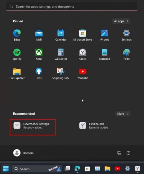 How to Show Seconds in Windows 11 Taskbar Clock (2022) | Beebom