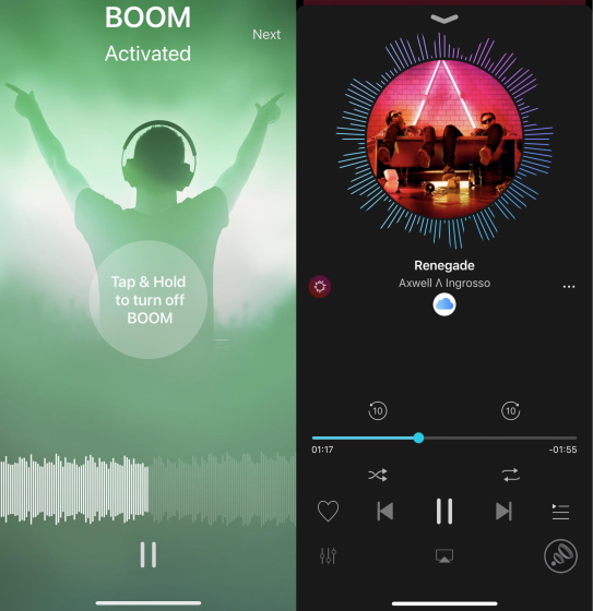 Boom 3D Mobile app