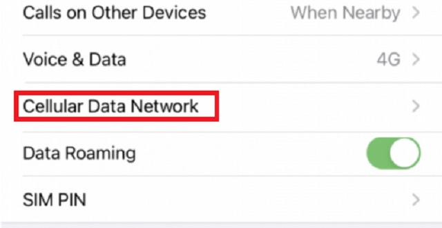 Cellular Data Network in iOS - How to Fix Roblox Error Code 279