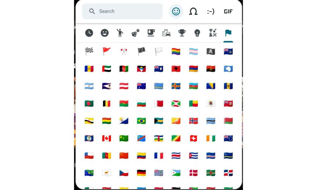 ChromeOS Emoji Popup Flags