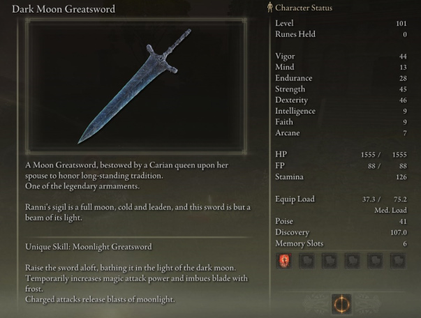 30 Best Elden Ring Weapons You Should Use 2024 Beebom   Darkmoon Greatsword 