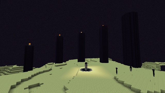 minecraft end tower