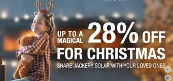 Jackery Christmas Sale: Up to 28% Discounts on Solar Generators and Portable Power Stations