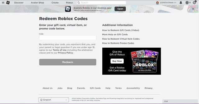 HOW TO REDEEM VIRTUAL ITEM CODES ON ROBLOX (2022)