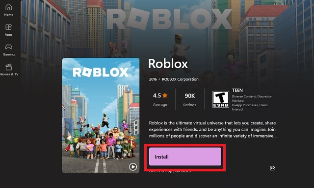 Robux microsoft deals store