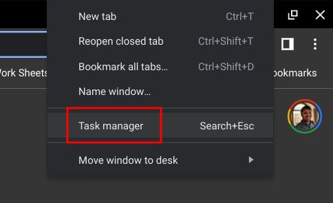 Open the Task Manager on a Chromebook (2022)