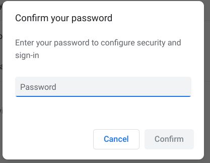 Thay đổi mã PIN trên Chromebook của bạn