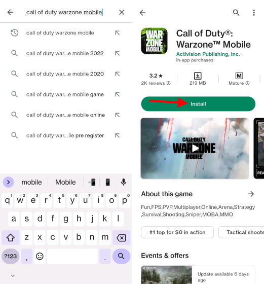 How to Download Call of Duty: Warzone Mobile APK