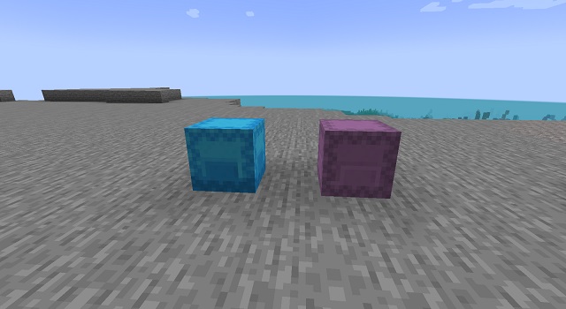 Shulker box on the ground