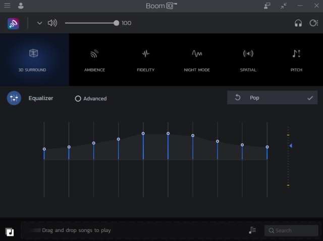 Simple mode Boom 3D 