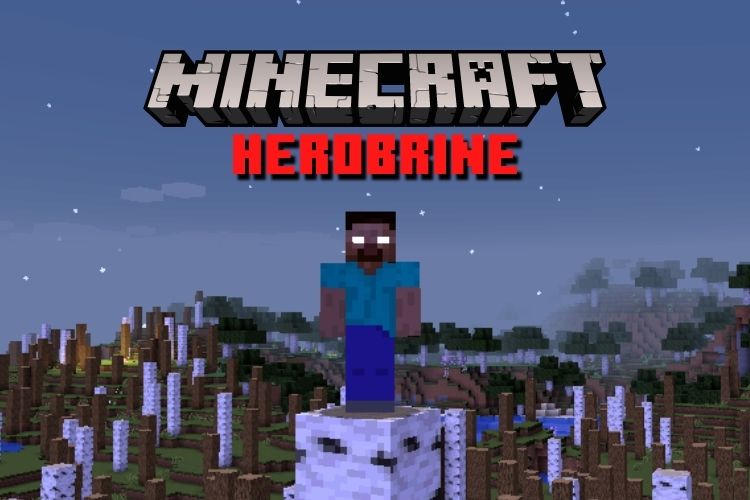 Herobrine Minecraft Mob Skin