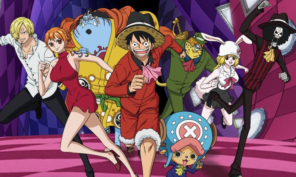 Straw Hat Pirates with Pedro in Whole Cake Island arc.