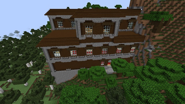 Woodland Mansion in Minecraft