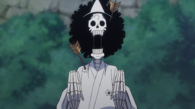 An image of Brook of Straw Hat Pirates.