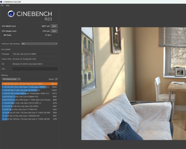 cinebench r23