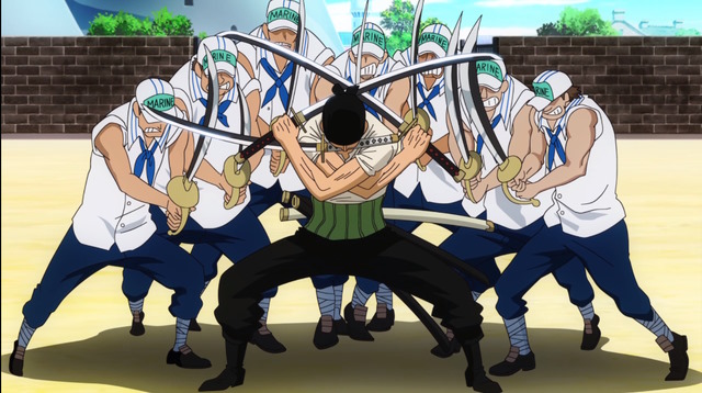 One Piece: WANO KUNI (892-Current) The Three-Sword Style of the