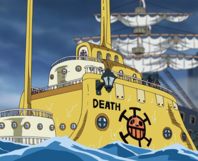 Heart Pirates Flag (Trafalgar Law Jolly Roger)