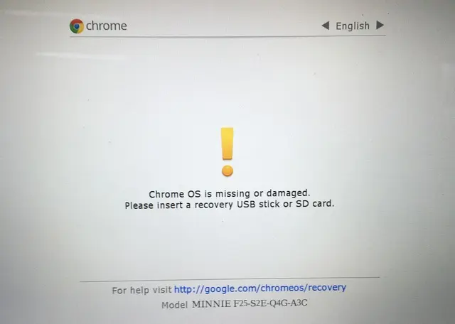 Исправить Chromebook не включается