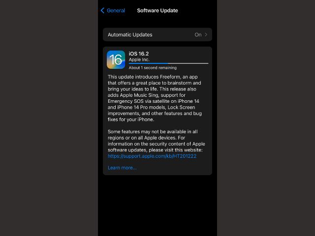 iphone 16 ios 26.2 update