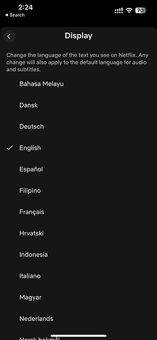 How to Change Language on Netflix