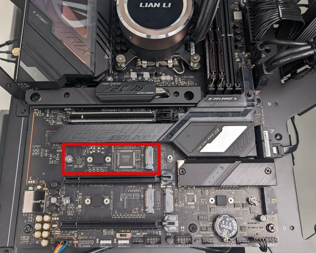 nvme ssd port on motherboard