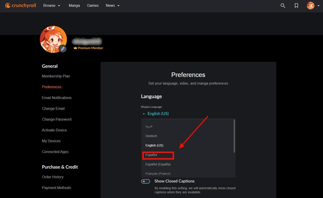 How to Change Language on Crunchyroll (2023 Guide)