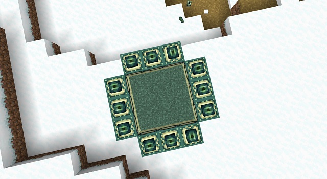 place Ender pearls