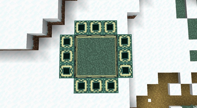 rows of End portal