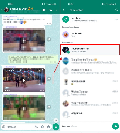 Comparte archivos y guarda mensajes en el nuevo WhatsApp