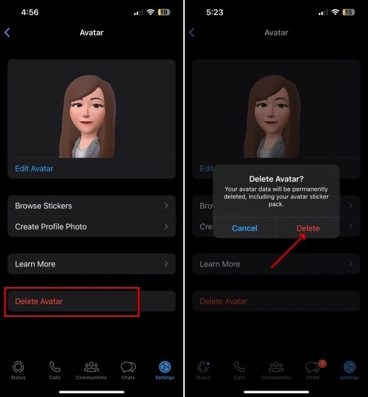 How to Create and Send WhatsApp Avatars