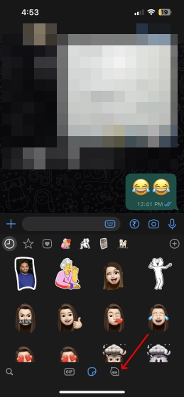 WhatsApp Avatar Sticker