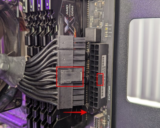 24 pin bundkort Power Connector