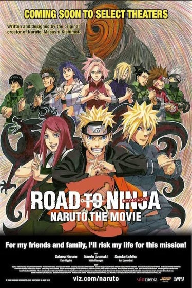 A poster of Road to Ninja - Naruto the Movie (2012) movie.
