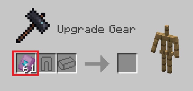 Bộ giáp trang trí trong bảng UI - Cách tùy chỉnh áo giáp trong Minecraft