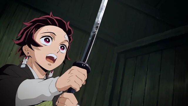 Haganezuka continues working on Yoriichi's Sword while being attacked