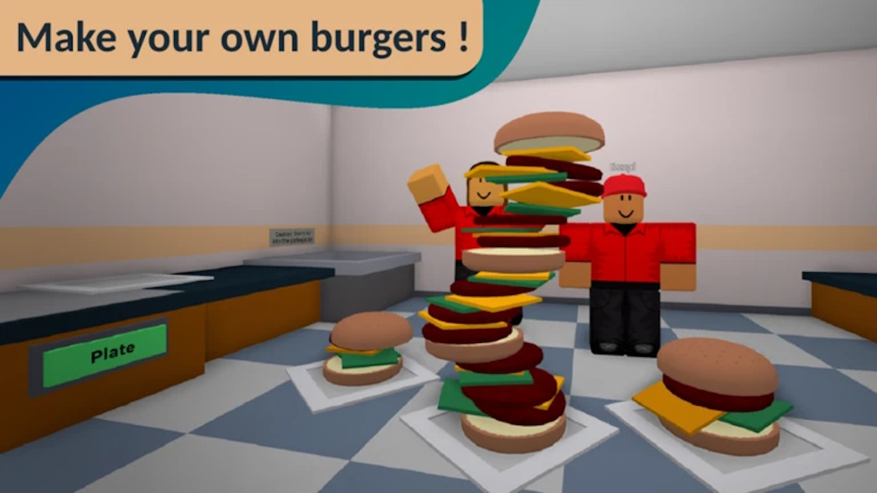 Cook Burgers Roblox