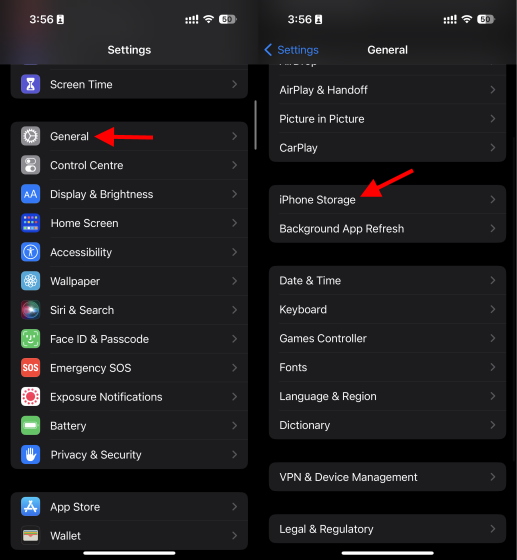 Bộ nhớ chung và iPhone