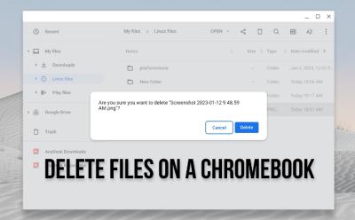 How to Delete Files on a Chromebook